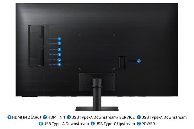 Samsung 43 Inch 4K M7 Vision AI Smart Monitor UHD LS43FM700UWXXL