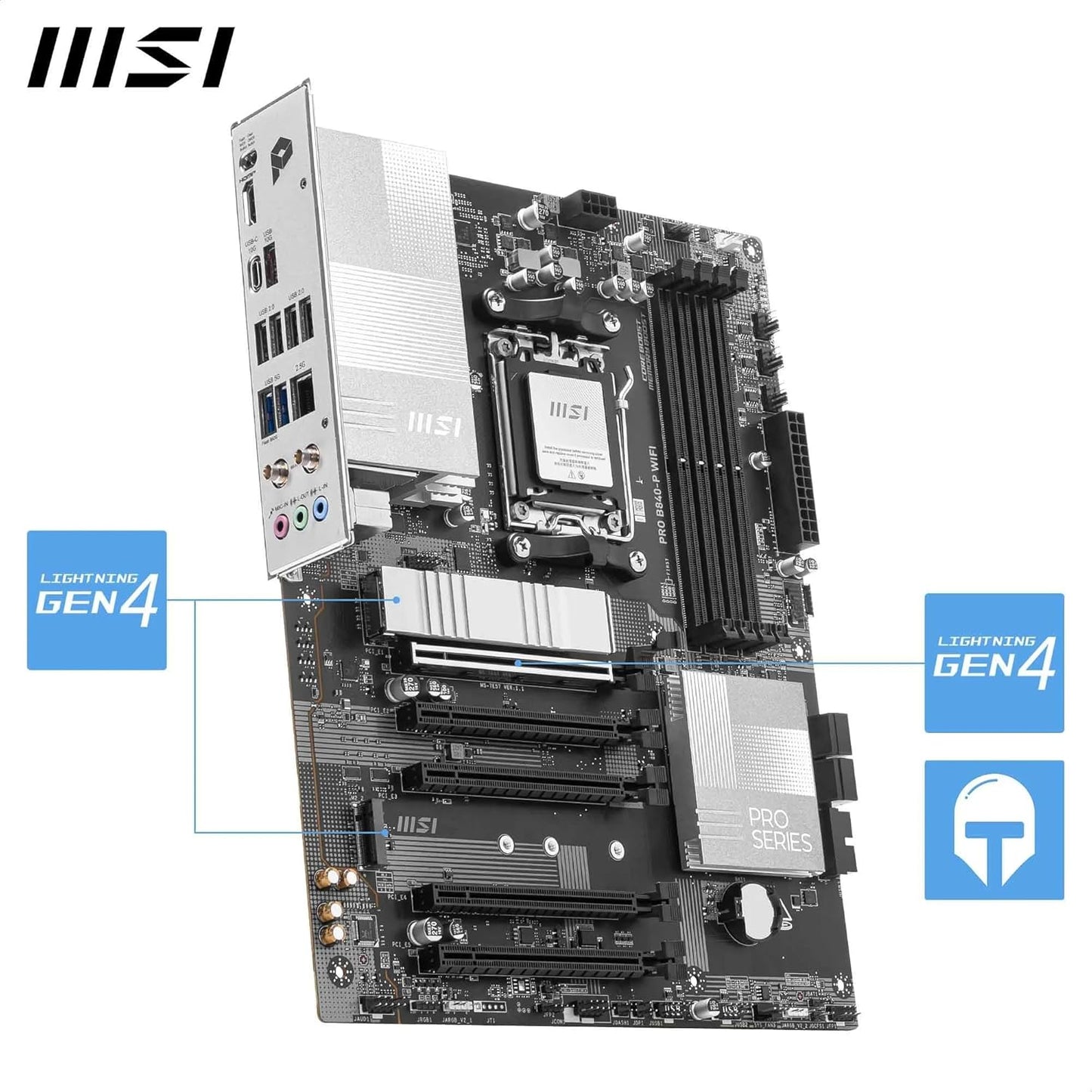 MSI PRO B840-P WIFI MOTHERBOARD