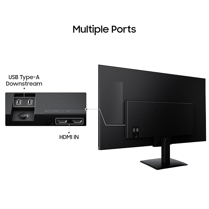 Samsung 27 Inch M5 Smart Monitor with Smart TV Experience