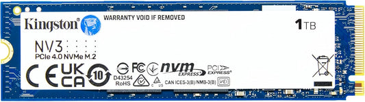 KINGSTON 1TB NV3 M.2 2280 NVME SSD SNV3S/1000G