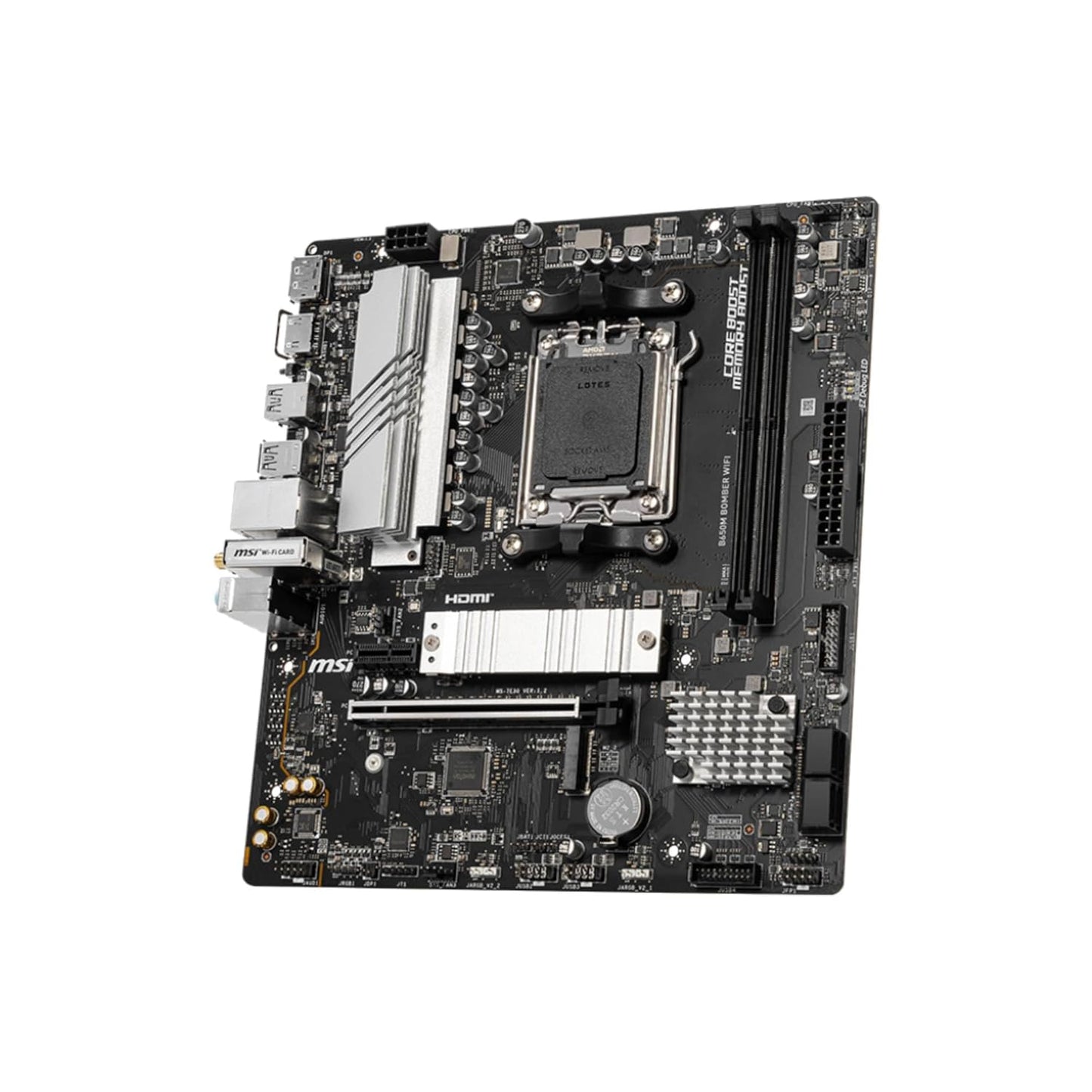 MSI B650M BOMBER WIFI ATX DDR5 AMD MOTHERBOARD