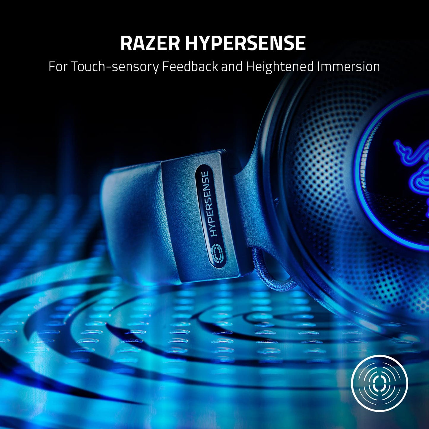 RAZER KRAKEN V3 HYPERSENSE - WIRED USB GAMING HEADSET WITH HAPTIC TECHNOLOGY - FRML PACKAGING