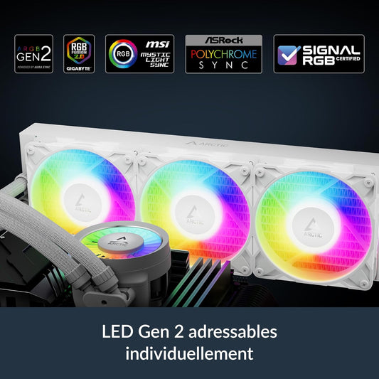 ARCTIC Liquid Freezer III Pro 360 A-RGB - AIO CPU Cooler White