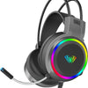 AULA S608 WIRED GAMING HEADSET |RGB MIC (BLACK)