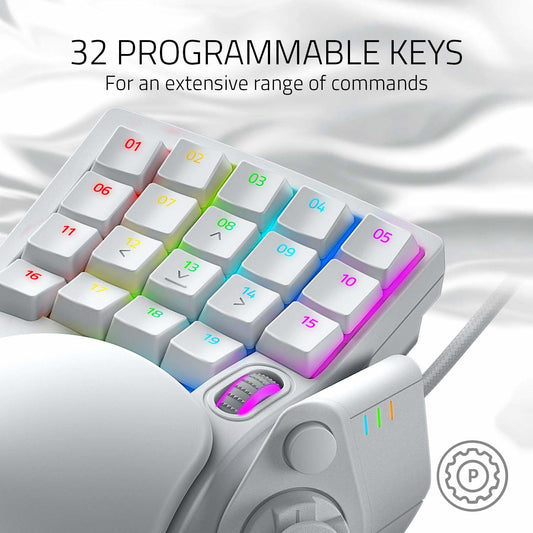 RAZER TARTARUS PRO ANALOG OPTICAL GAMING KEYPAD MERCURY RZ07-03110200-R3M1