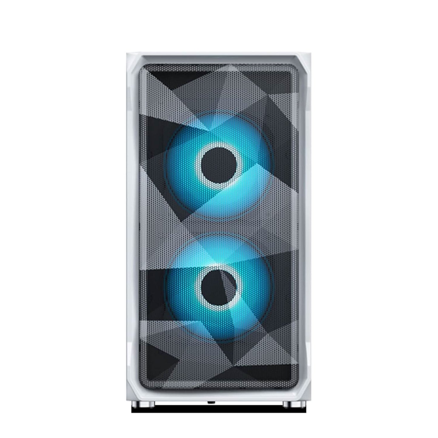 Ant Esports ICE-100 Air Mini Mesh (M-ATX) Mini Tower Cabinet (White)