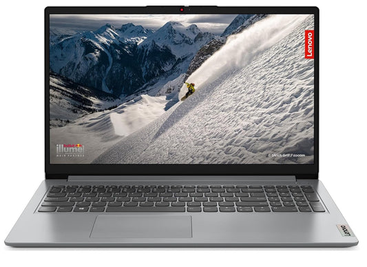 Lenovo IdeaPad 1 N4500 15.6 inch (39.6cm) HD Laptop (8GB RAM/512GB SSD/Windows 11/3 Month Game Pass/Grey/1.55Kg), 82LX00F7IN