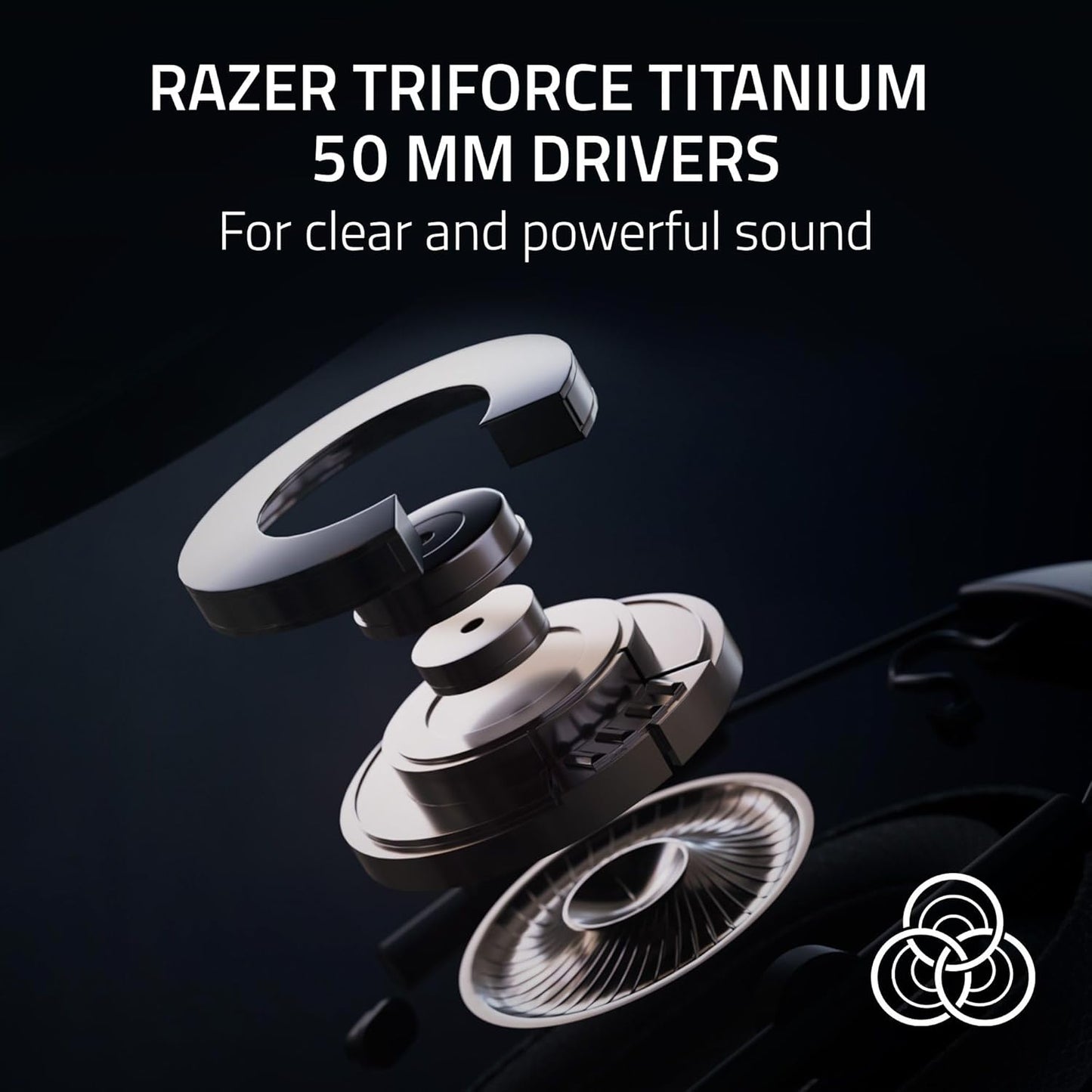 RAZER BLACKSHARK V2 HYPERSPEED - WIRELESS ULTRA-LIGHTWEIGHT ESPORTS HEADSET - WHITE EDITION