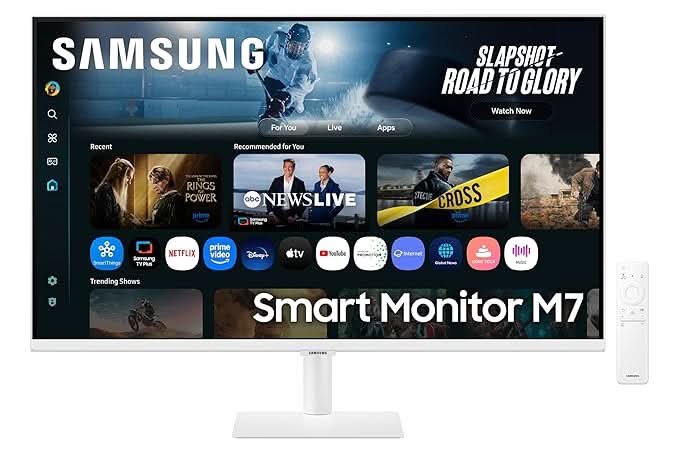 Samsung 32 Inch 4K M7 Vision AI Smart Monitor UHD LS32FM701UWXXL