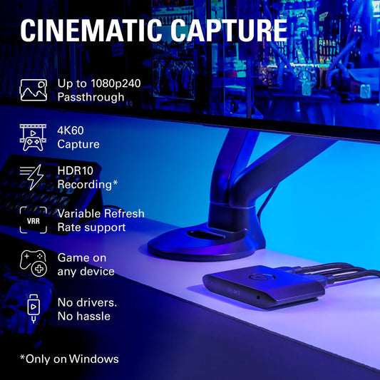 Elgato 4K S External Capture Card