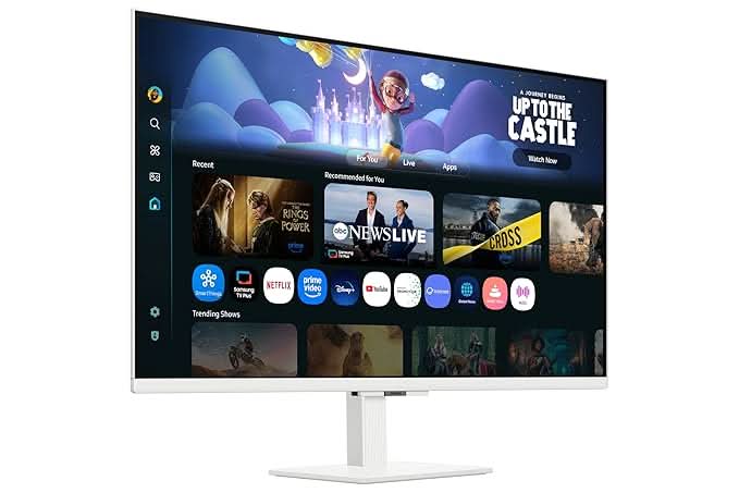 Samsung 32 Inch FHD M5 Smart Monitor with Smart TV Experience LS32FM501EWXXL