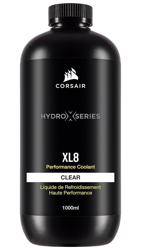 CORSAIR HYDRO X SERIES XL8 PERFORMANCE COOLANT 1L - CLEAR XL8 CLEAR (CX-9060007-WW) CLEAR (TRANSPARENT)