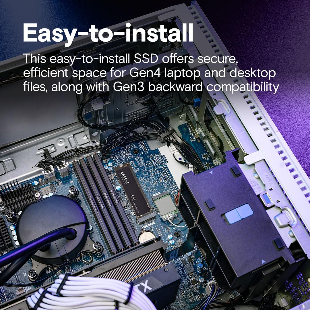 CRUCIAL P310 500GB PCIE GEN4 NVME M.2 SSD CT500P310SSD8