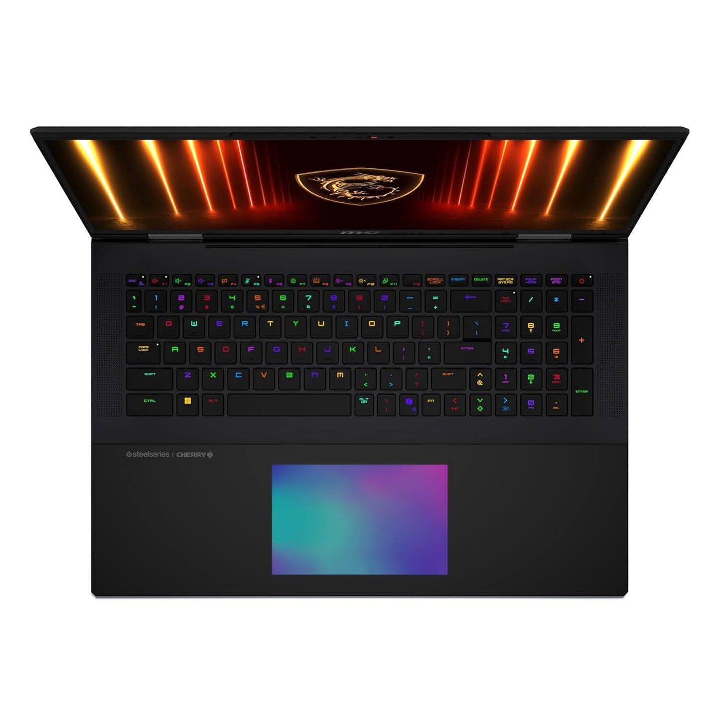 MSI Titan 18 HX AI,Intel Series 2 Core Ultra 9 285HX,46CM UHD+ MiniLED 120Hz Gaming Laptop(96GB/6TB NVMe SSD/Windows 11 Home/GeForce RTX 5090,GDDR7 24GB/Core Black/3.6Kg), A2XWJG-297IN
