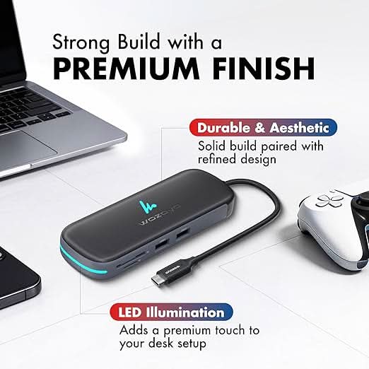 Wozoyo Type C 8 in 1 Docking Station, Series 1