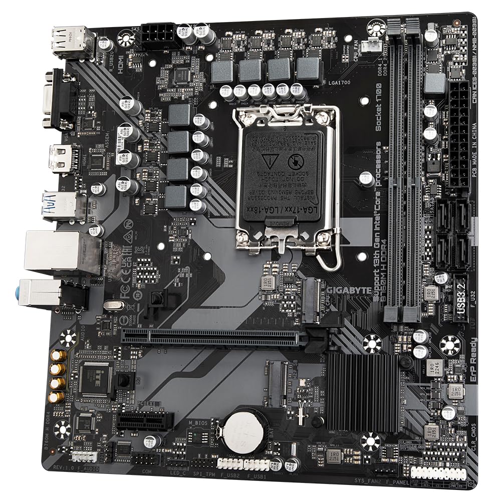 GIGABYTE B760M H DDR4 MOTHERBOARD