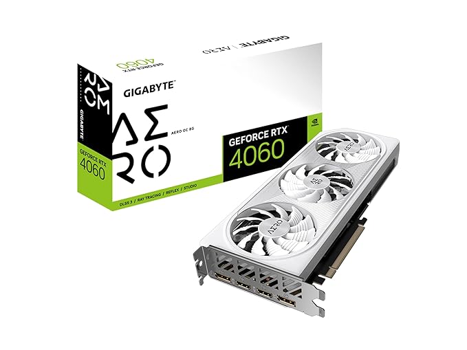 GIGABYTE GEFORCE RTX 4060 8GB AERO OC GRAPHIC CARD