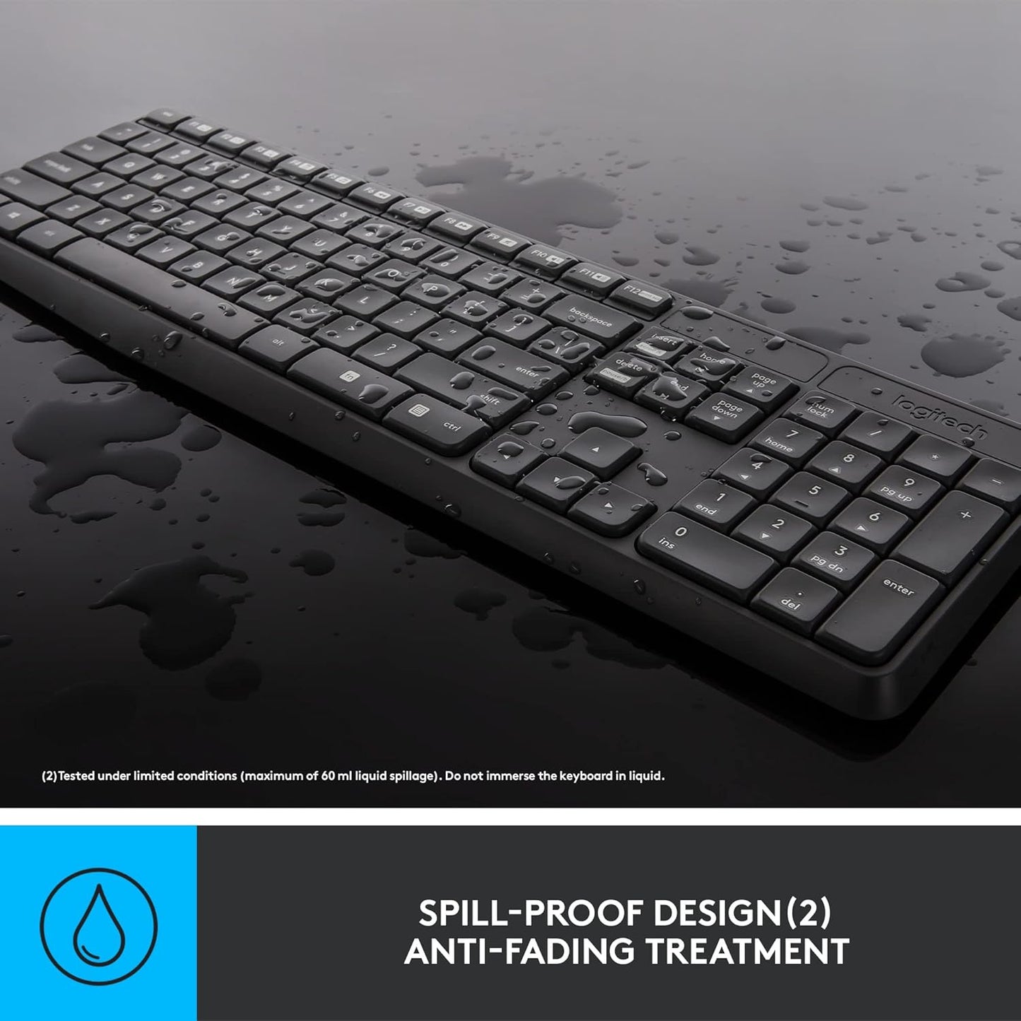 LOGITECH MK235 WIRELESS KEYBOARD AND MOUSE COMBO
