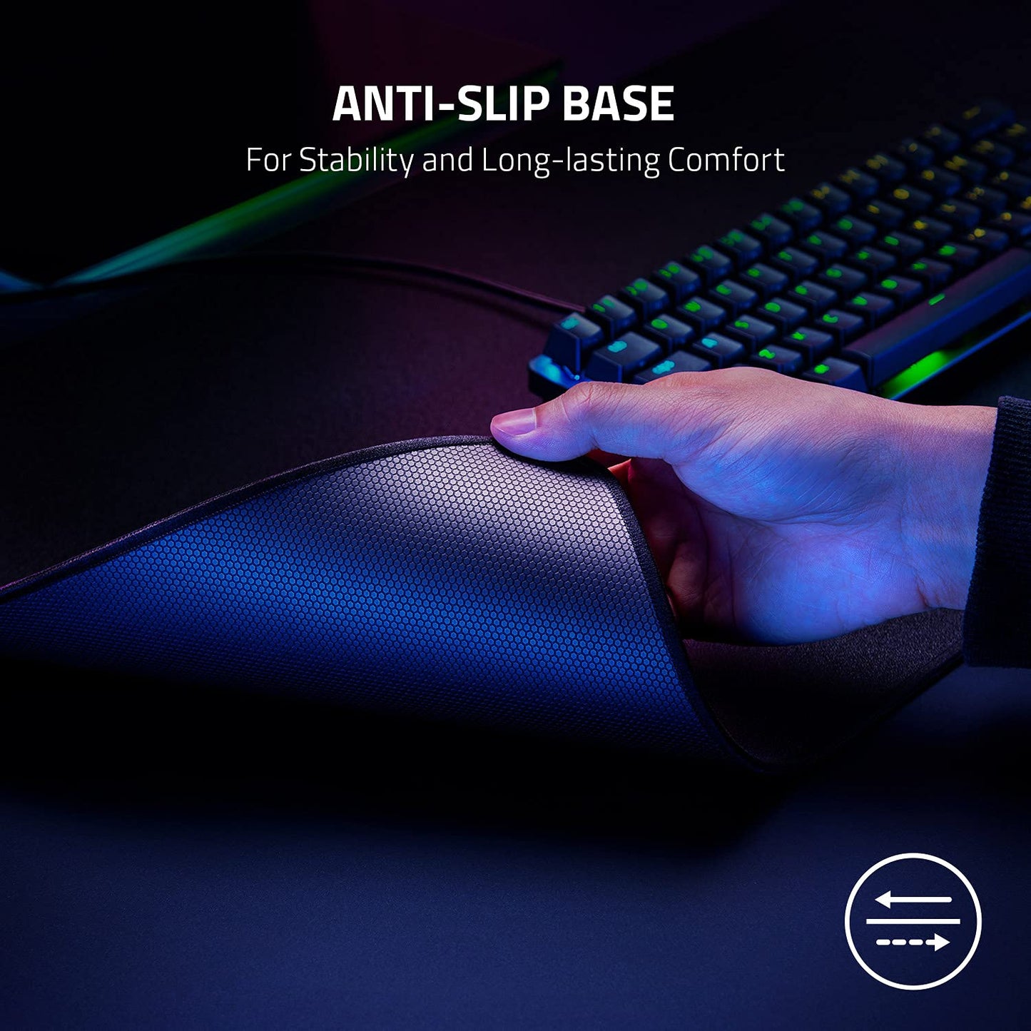 RAZER STRIDER - HYBRID GAMING MOUSE MAT - XXL - FRML PACKAGING