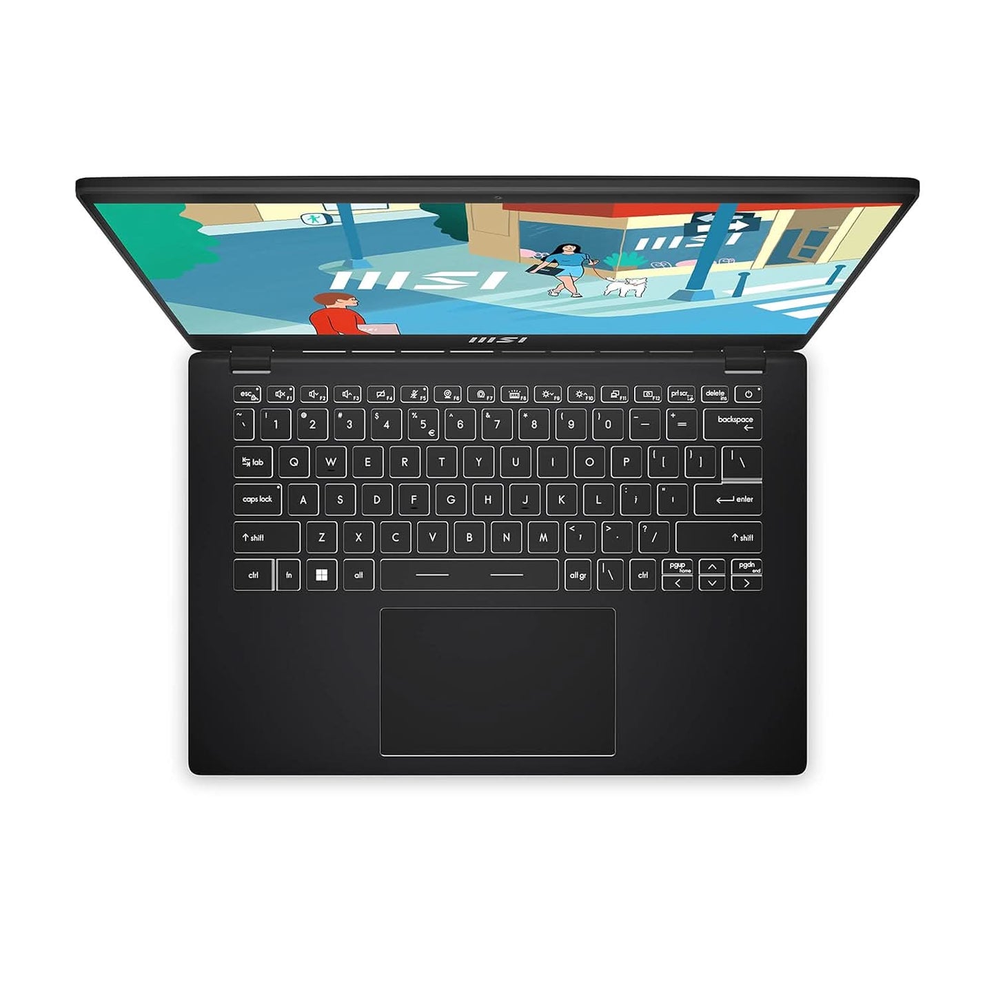 MSI Modern 14 C13M-115IN i3-1315U/Onboard DDR IV 8GB (3200MHz)/512GB NVMe PCIe Gen3x4 SSD Windows11 Home/Office Home/1 Year Warranty Term