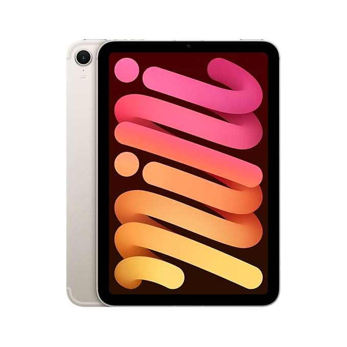 Apple iPad mini A17 Pro Wi-Fi and Cellular 512GB - Starlight