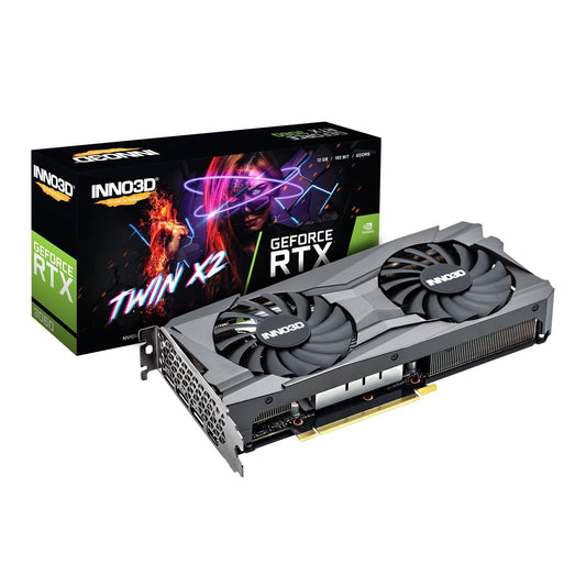 INNO3D GEFORCE RTX 3060 12GB TWIN X2 GRAPHIC CARD