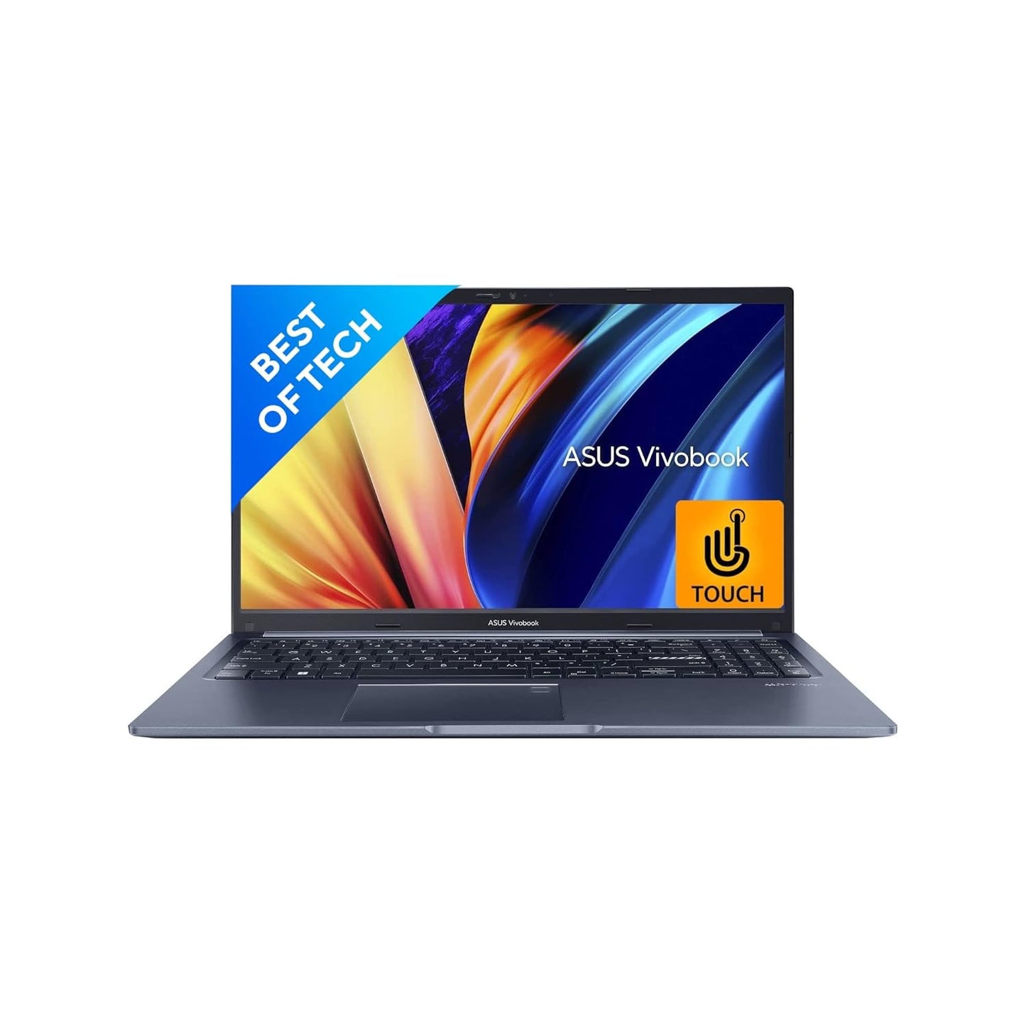 ASUS VIVOBOOK 15 (2022), 15.6-INCH (39.62 CMS) FHD TOUCH, INTEL CORE I3-1220P 12TH GEN, THIN AND LAPTOP (8GB/512GB SSD/IRIS XE GRAPHICS/WINDOWS 11/OFFICE 2021/BLUE/1.7 KG), X1502ZA-EZ311WS