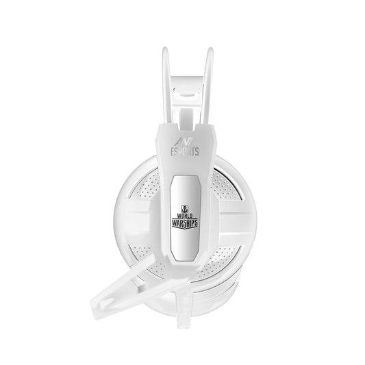 ANT ESPORTS GAMING HEADSET H520W - WHITE - WORLD OF WARSHIP LICENSE