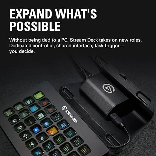 Elgato Network Dock for Stream Deck – Wired Ethernet Adapter