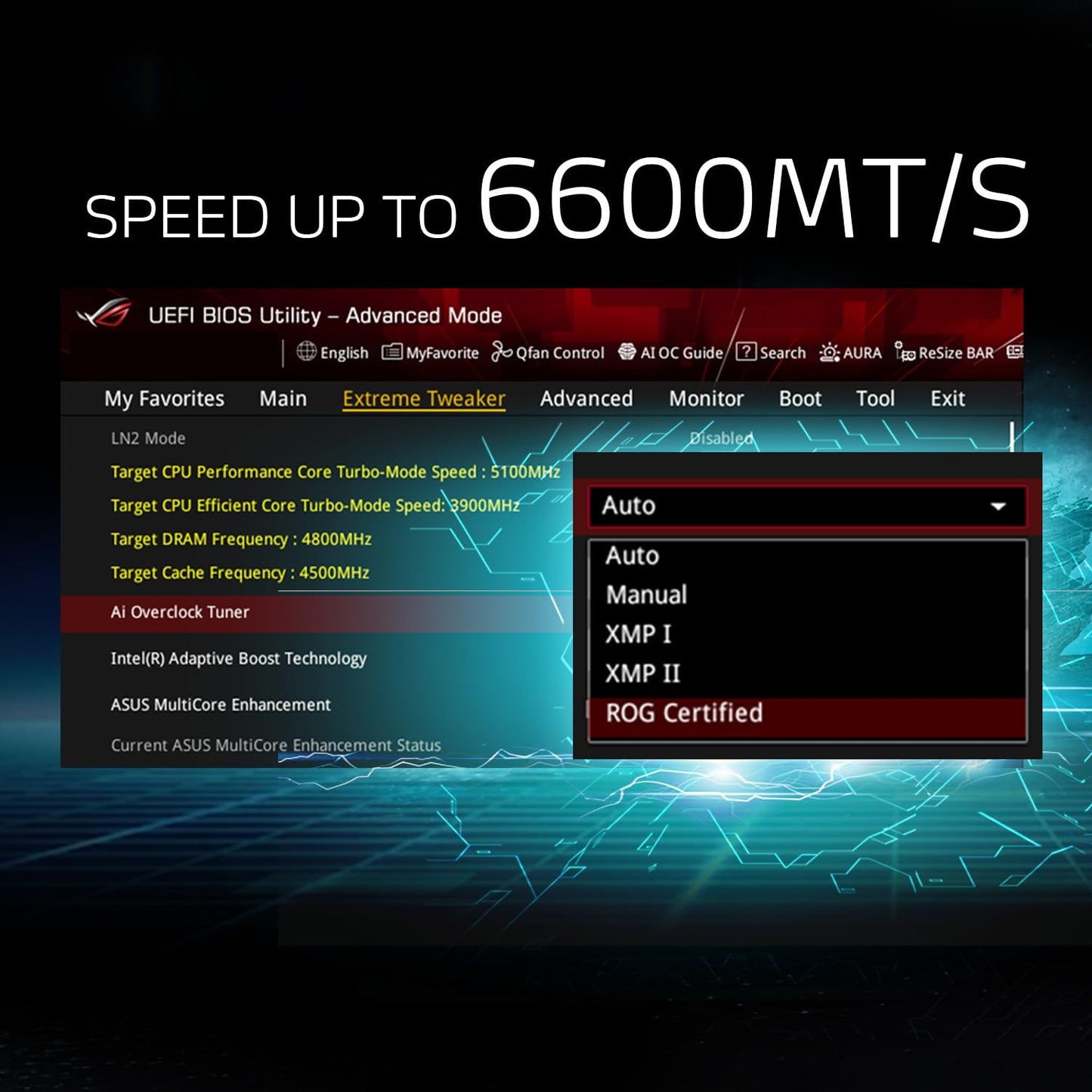 XPG DDR5 32GB (16X2) 6600 MHZ LANCER RGB ROG WITH RGB