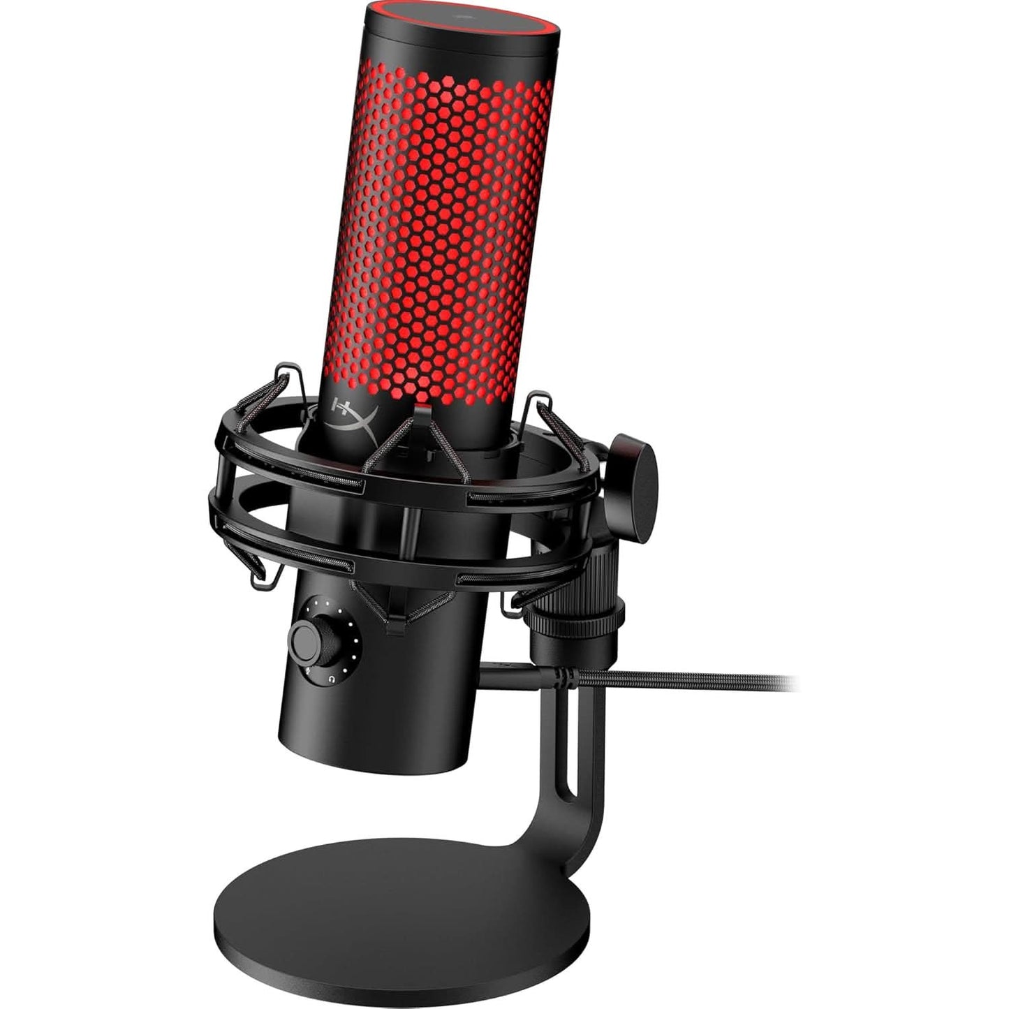 HyperX QuadCast 2-USB Microphone for Gaming,Streaming and Podcasting USB-C-Black