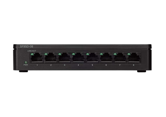 CISCO SF95D-08-IN 8-PORT 10/100 DESKTOP UNMANAGED SWITCH