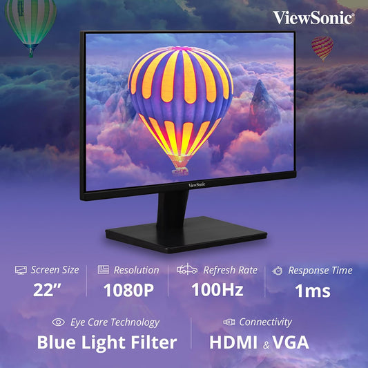 VIEWSONIC VA2215-H 22 INCH MONITOR