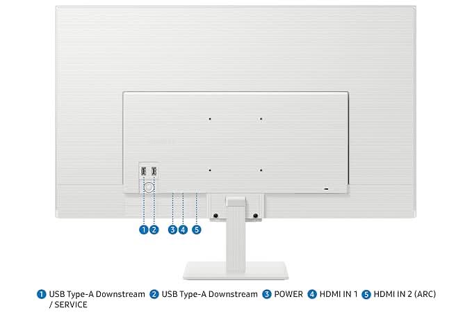 Samsung 32 Inch FHD M5 Smart Monitor with Smart TV Experience LS32FM501EWXXL