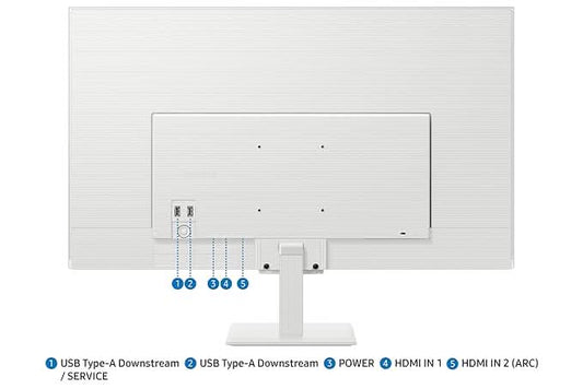 Samsung 32 Inch FHD M5 Smart Monitor with Smart TV Experience LS32FM501EWXXL