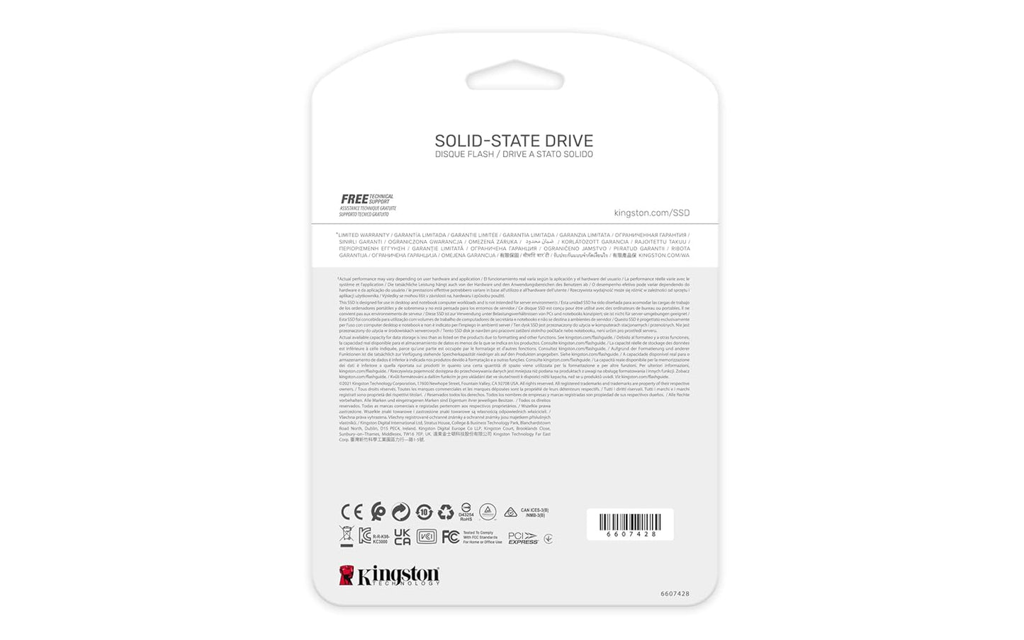 KINGSTON KC3000 PCIE 4.0 NVME M.2 SSD - HIGH-PERFORMANCE STORAGE FOR DESKTOP AND LAPTOP PCS -SKC3000D/4096G, 7,000MB/S READ, 7,000MB/S WRITE, BLACK