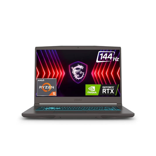 MSI THIN A15 B7UC-067IN [R5-7535HS RYZEN/16GB/512GB SSD/WIN11 HOME/15.6 INCH/4GB-RTX3050 GRAPHICS /2 YEAR(S)]