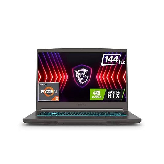 MSI Thin A15 B7UC-488IN Ryzen 5 7535HS/DDR5 8GB*2/1TB NVMe PCIe SSD Gen4x4/RTX 3050 4GB, GDDR6 4GB/Windows11 Home/2 Year Warranty Term