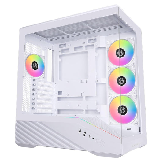 Lian Li V100 ATX Mid-Tower PC Case , White (G99.V100RW.in)