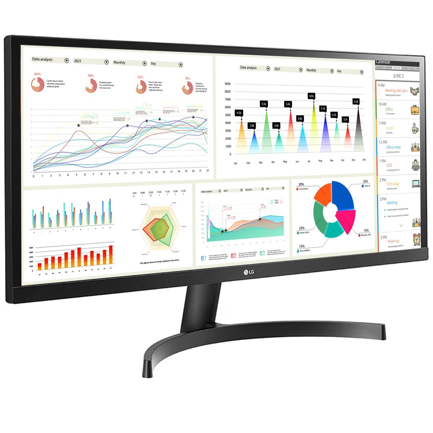 LG 29WL500-B ULTRAWIDE MONITOR