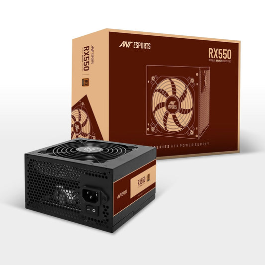 ANT ESPORTS RX550 80 PLUS BRONZE POWER SUPPLY