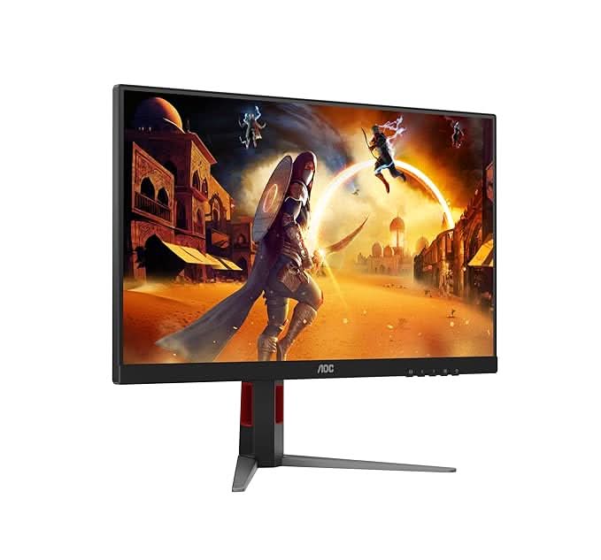 AOC 24 FAST IPS, FHD 1920x1080, 180 Hz, 0.5ms, 300 cd/m², HDMI 2.0 x 1, DP 1.4 x 1, NTSC 113% / sRGB 126% with Hight Adiustable Stand