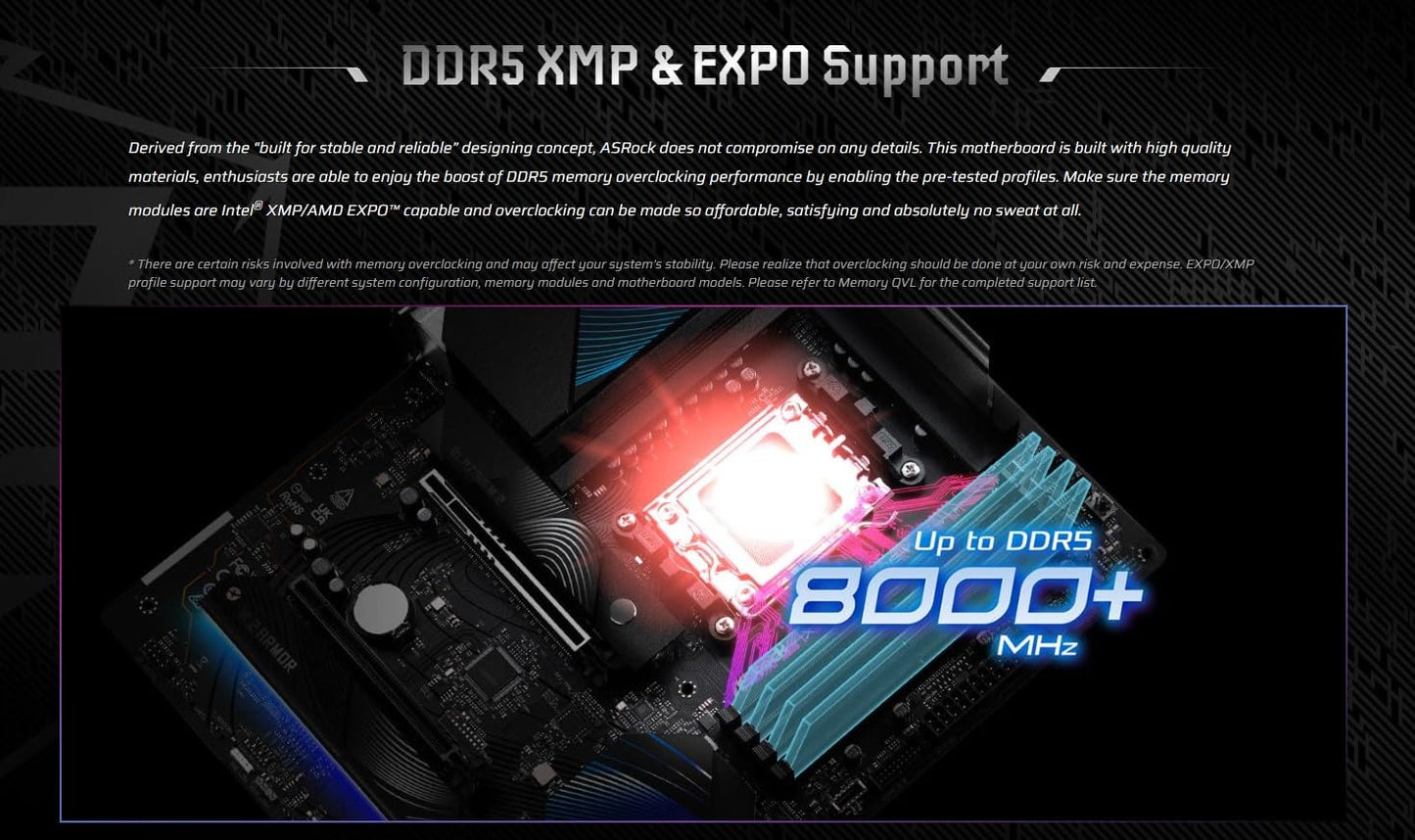 ASROCK PHANTOM GAMING X870 RIPTIDE WIFI MOTHERBOARD