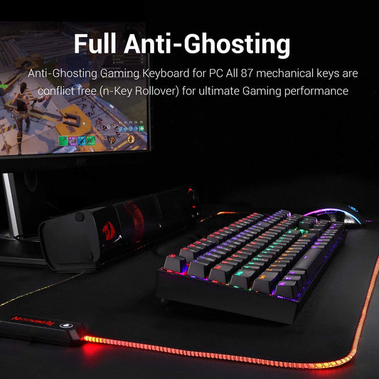 REDRAGON K551 RAINBOW VARA (RED SWITCH)