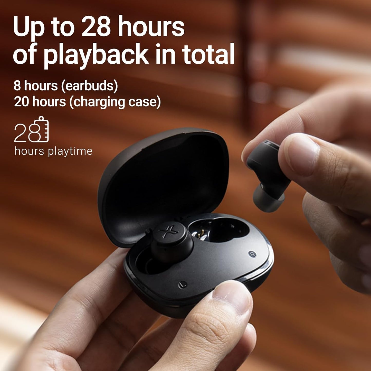 EDIFIER X3S TRUE WIRELESS STEREO EARBUDS - BLACK