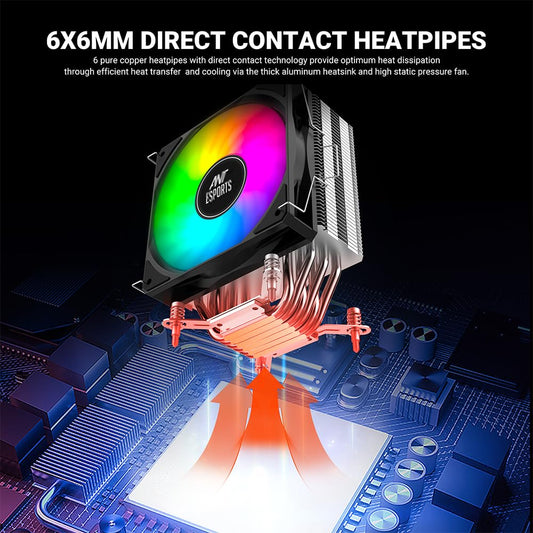ANT ESPORTS ICE-C612 V2 CPU AIR COOLER