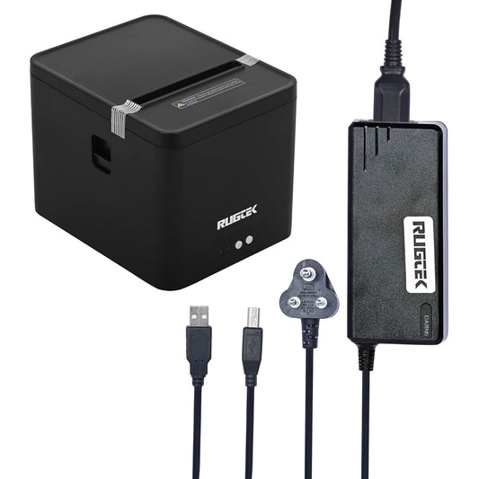 Rugtek Rp 82 Compact UE Thermal Receipt Printer (USB+Enthernet)