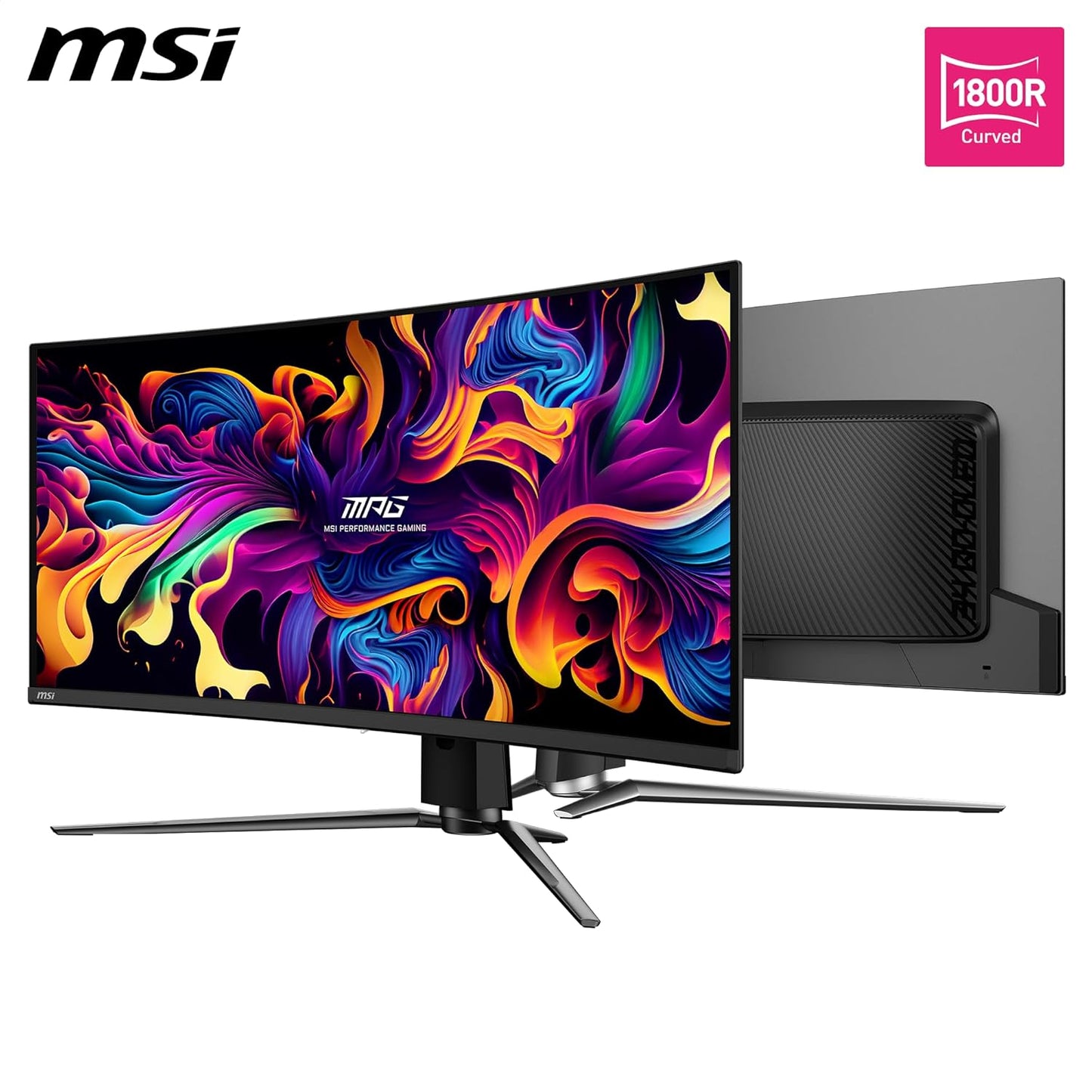 MSI MPG 341CQPX QD-OLED 34 INCH 2K UWQHD CURVED GAMING MONITOR