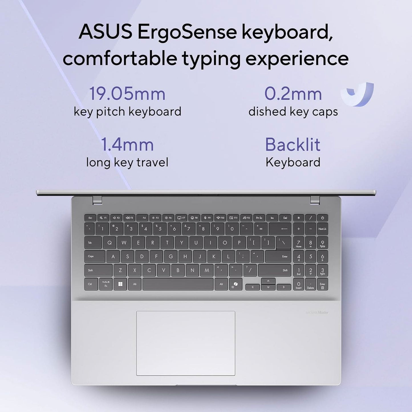 ASUS VIVOBOOK 16, SNAPDRAGON X PROCESSOR,(QUALCOMM ADRENO IGPU/16GB RAM/512GB SSD/WINDOWS 11 HOME/MS OFFICE 365 BASIC (1YEAR)*/16 INCH FHD+/AI PC/COOL SILVER/1.88 KG), X1607QA-MB050WS