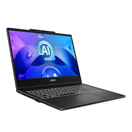 MSI VenturePro 15 AI,Intel Series 1 Core Ultra 7 155H,40CM FHD 144Hz Thin & Light Laptop(16GB/1TB NVMe SSD/Windows 11 Home/Office 2021/GeForce RTX 4050,GDDR6 6GB/Solid Gray/1.9Kg) A1VEG-008IN